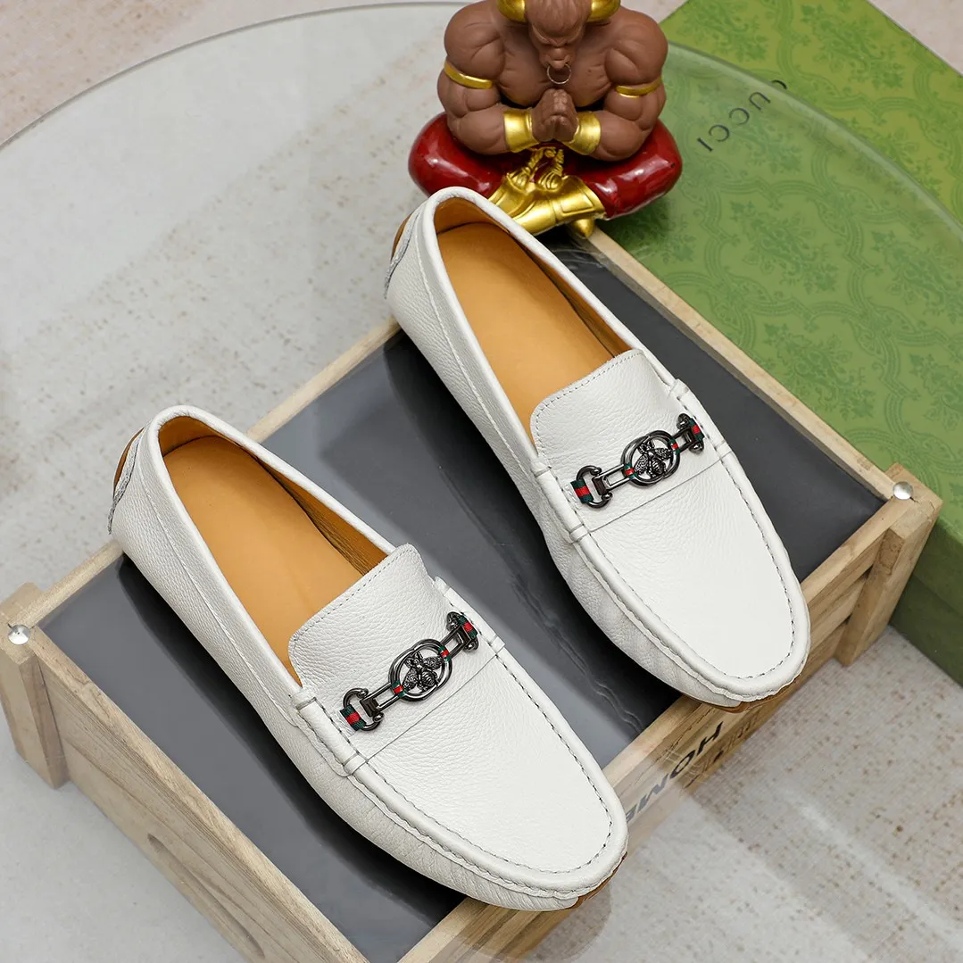 Men's shoes💰360💰🕷🕷️【 GUCCI 】Gucci's best-selling trendy men's casual slip-on shoes 🇨🇳Official website original 1:1 mold 💯Original quality, fine workmanship ☘Fashionable and versatile, perfect shape, comfortable on the feet 🍓Trendy men's recommended model, imported cowhide on the top layer 🎋High-quality pigskin lining, rubber wear-resistant and non-slip outsole, high-end atmosphere, worth owning 🍉Optional 38-44